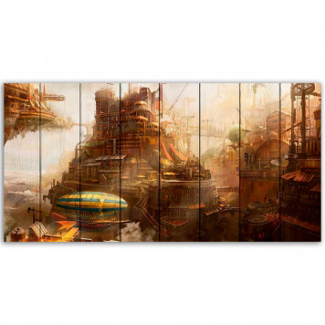 Картина на досках Империя Авалон 50 х 100 см