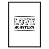 Love monsters 40 х 60 см